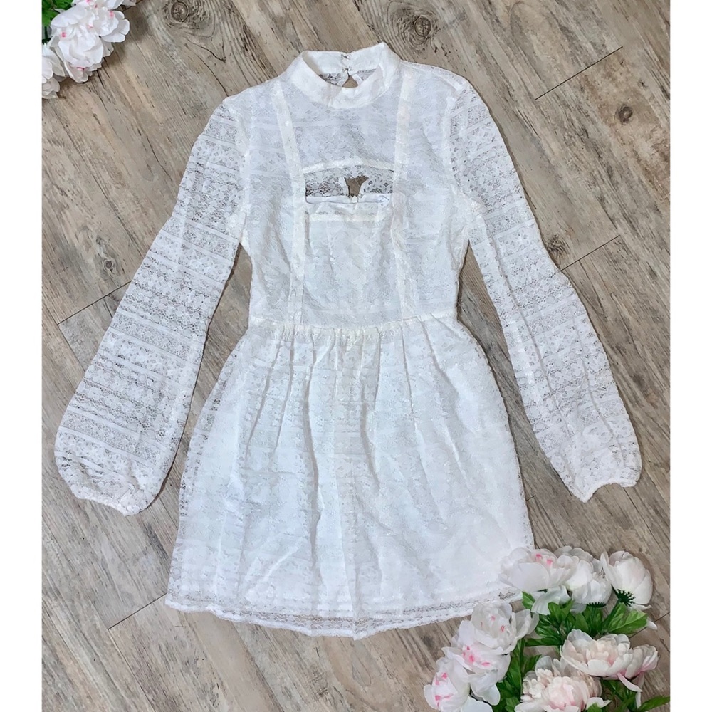 BCBGeneration Gardenia Lace Dress